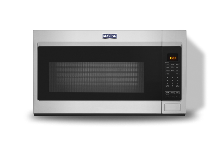 Maytag® over-the-range microwave.