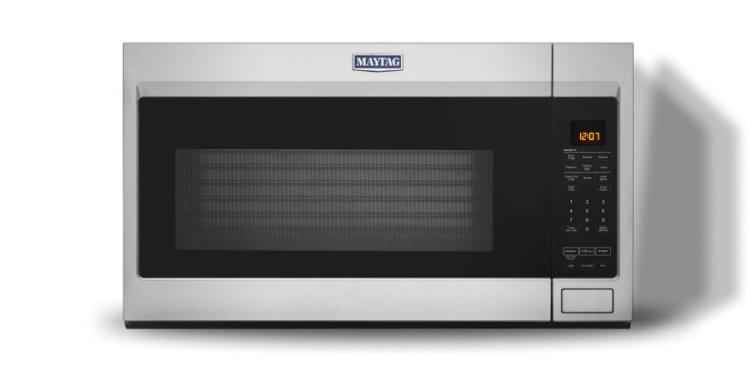 Maytag® over-the-range microwave.