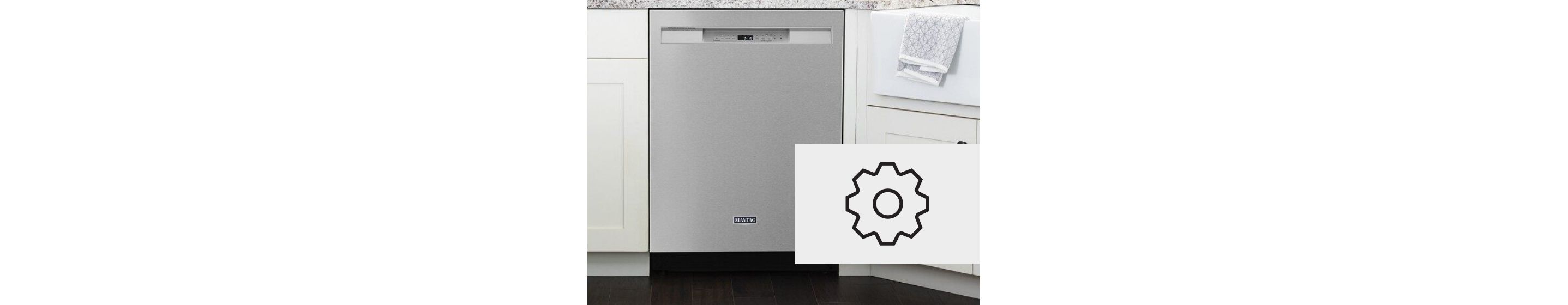 Maytag® stainless steel dishwasher