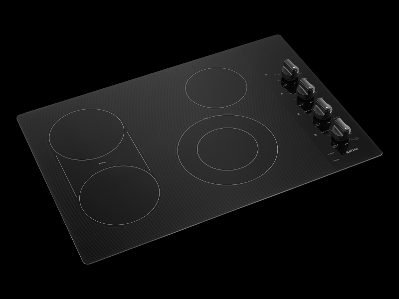 A Maytag® 4-element electric cooktop