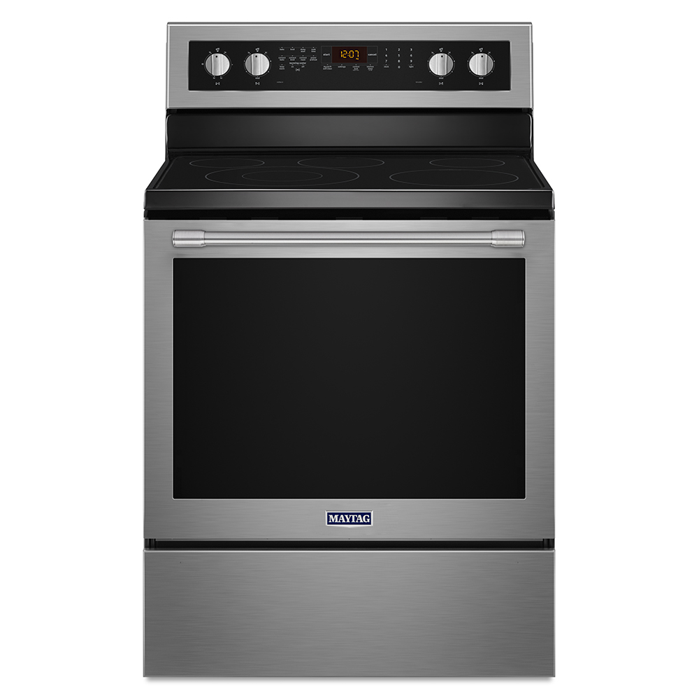30-inch wide electric range with true convection and power pre-heat - 6.4 cu. ft.