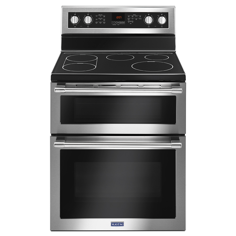 30-inch wide double oven electric range with true convection - 6.7 cu. ft.