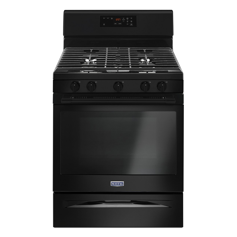 30-inch wide gas range with 5th oval burner - 5.0 cu. ft.
