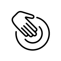 A hand dry icon
