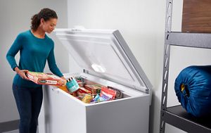 putting a lock on a chest freezer