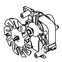 A convection fan icon.