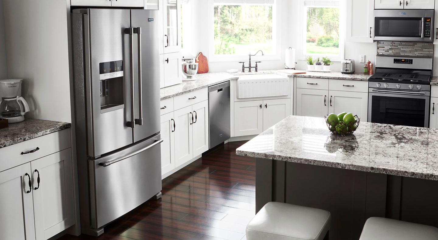 Kitchen with Maytag® appliances