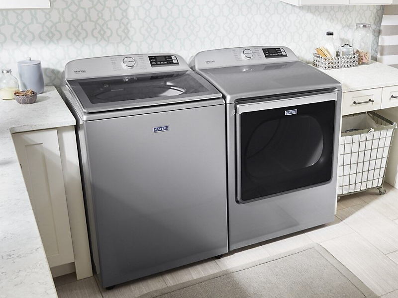 A Maytag® washer and dryer