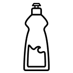 Liquid Dishwasher Detergent Icon