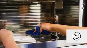 how to clean dishcloths in microwave