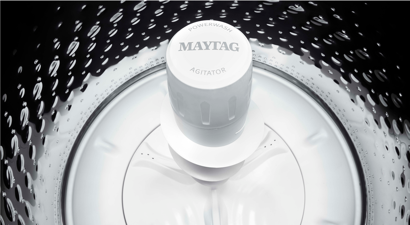 Clean washer drum with shining stainless steel Clean washer drum with shining stainless steel