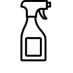 Laundry refresher spray icon
