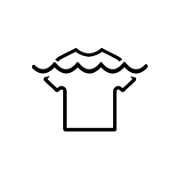 Shirt soaking icon