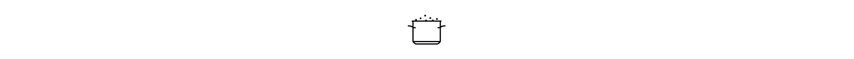 Pot of boiling water