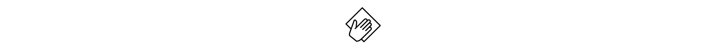 Hand holding towel