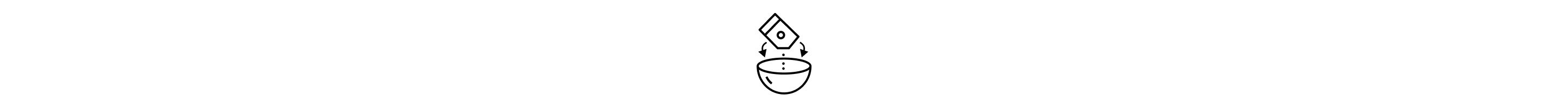 Bag pouring into bowl