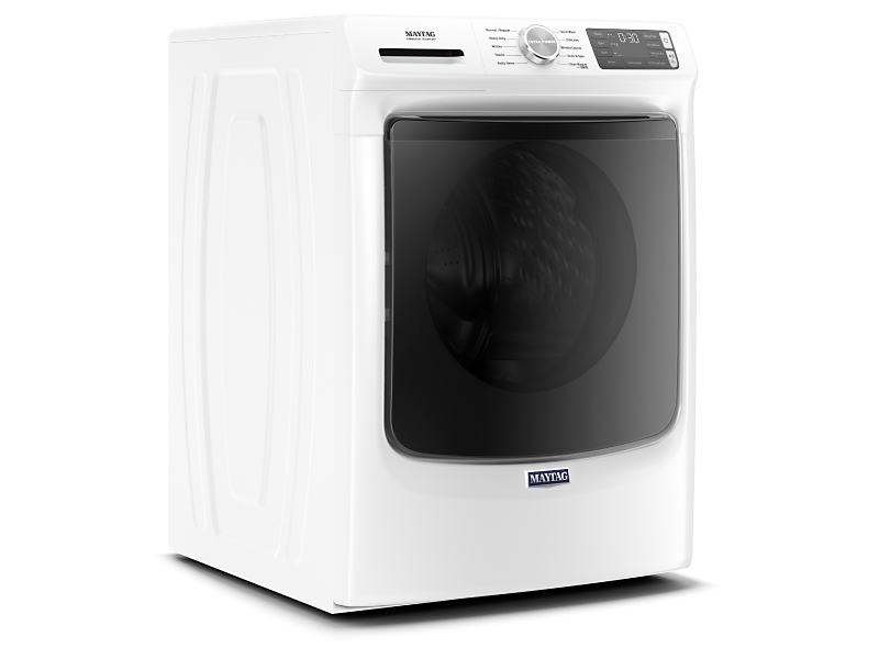 White Maytag® front load washing machine White Maytag® front load washing machine