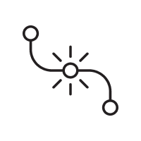 Connect electrical icon