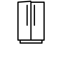 Misaligned refrigerator doors