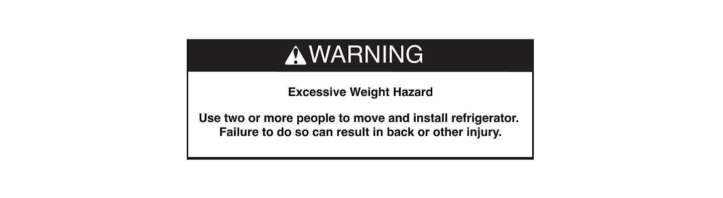 Excessive Weight Warning