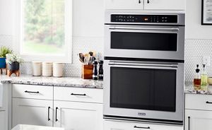 Cost to install best sale double wall oven