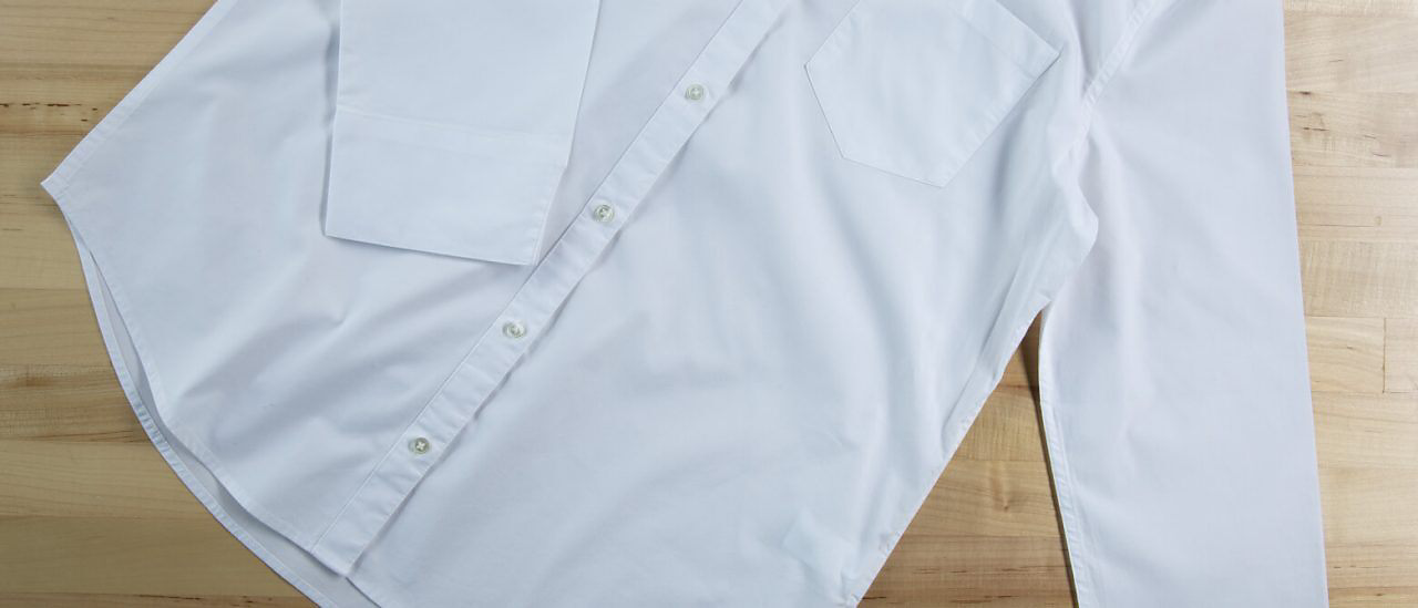 A clean white shirt