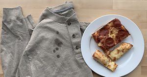 The Best Way to Clean Greasy Food Stains Out of Clothes