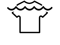 Shirt immersed in water icon