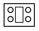 Stove griddle icon