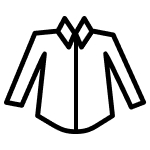 Dress shirt icon