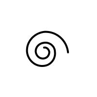 Spin symbol.