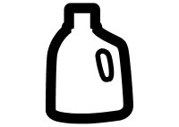 Detergent bottle icon