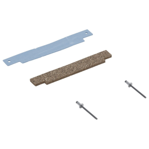 Dryer drum slide, glide and pad