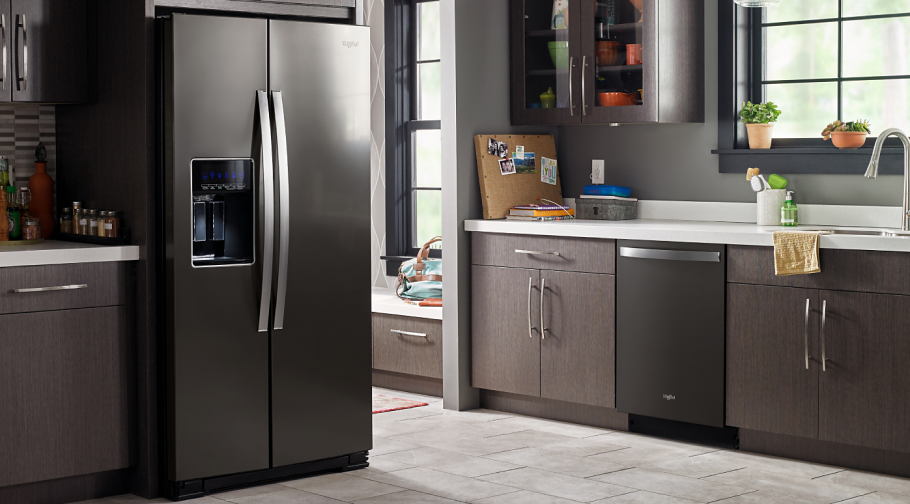 A Maytag® side-by-side refrigerator