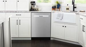 fitting dishwasher under counter