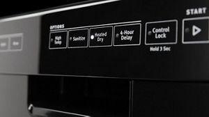 difference between top control and front control dishwasher