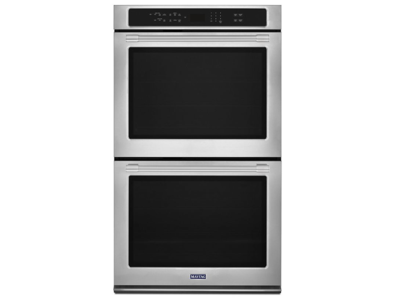 A double wall oven