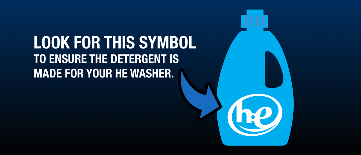 HE detergent infographic