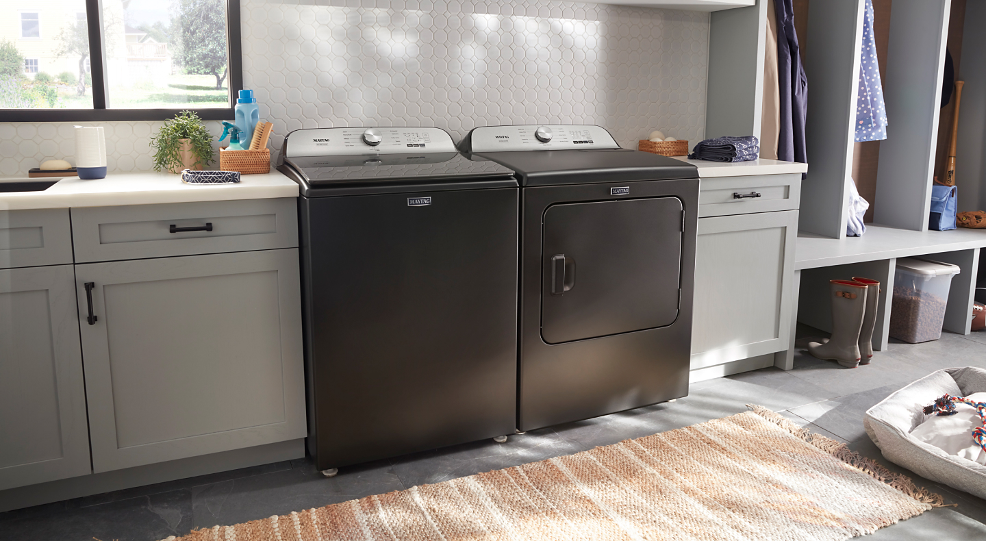 Maytag® top load washer and dryer set