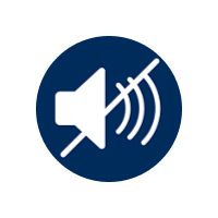 Minimize noise icon