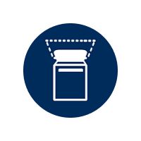 Room above the washer icon