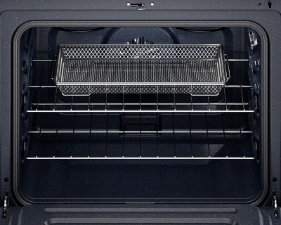 Inside Maytag® range oven with oven racks