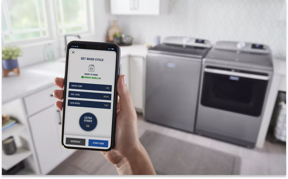 Choosing the Right Smart Washer & Dryer Set Maytag