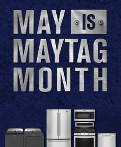 Major appliance sale.