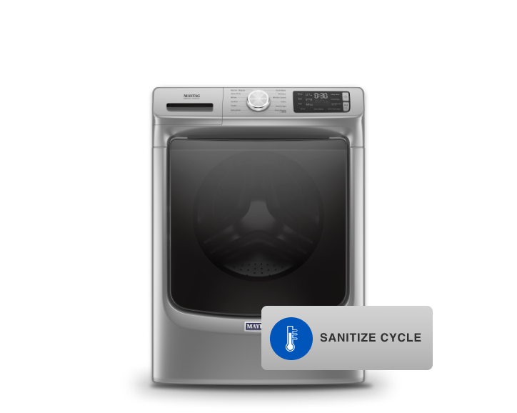 Maytag® front load washer.