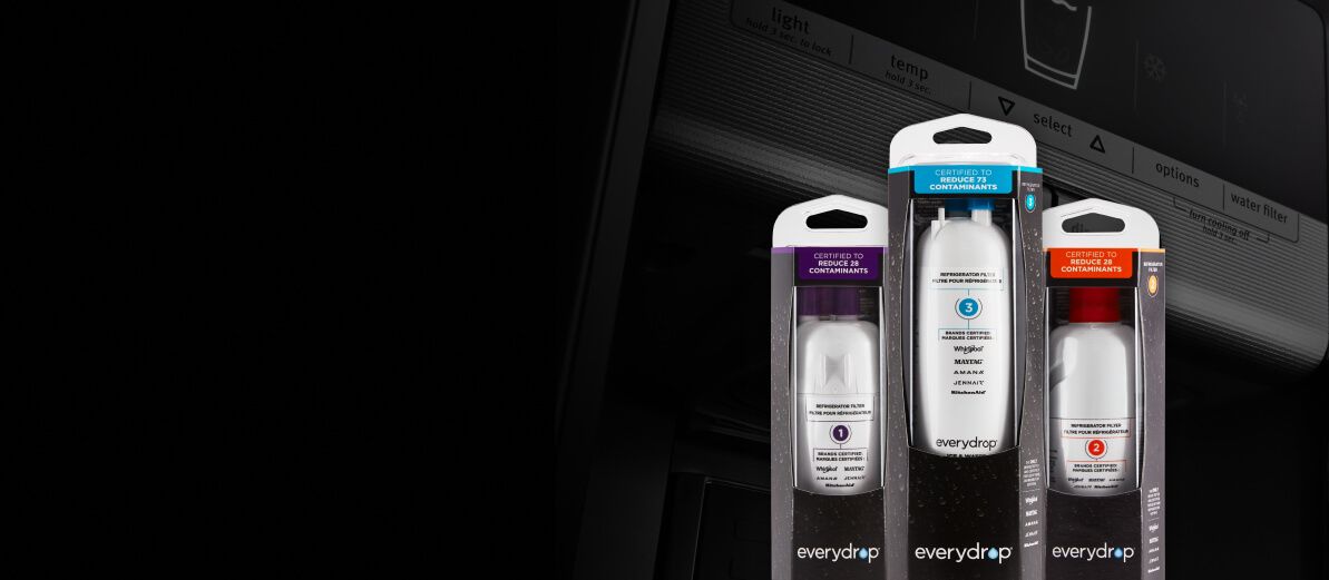 Group of everydrop(R) water filters.
