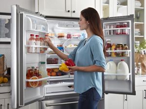 how deep is a refrigerator