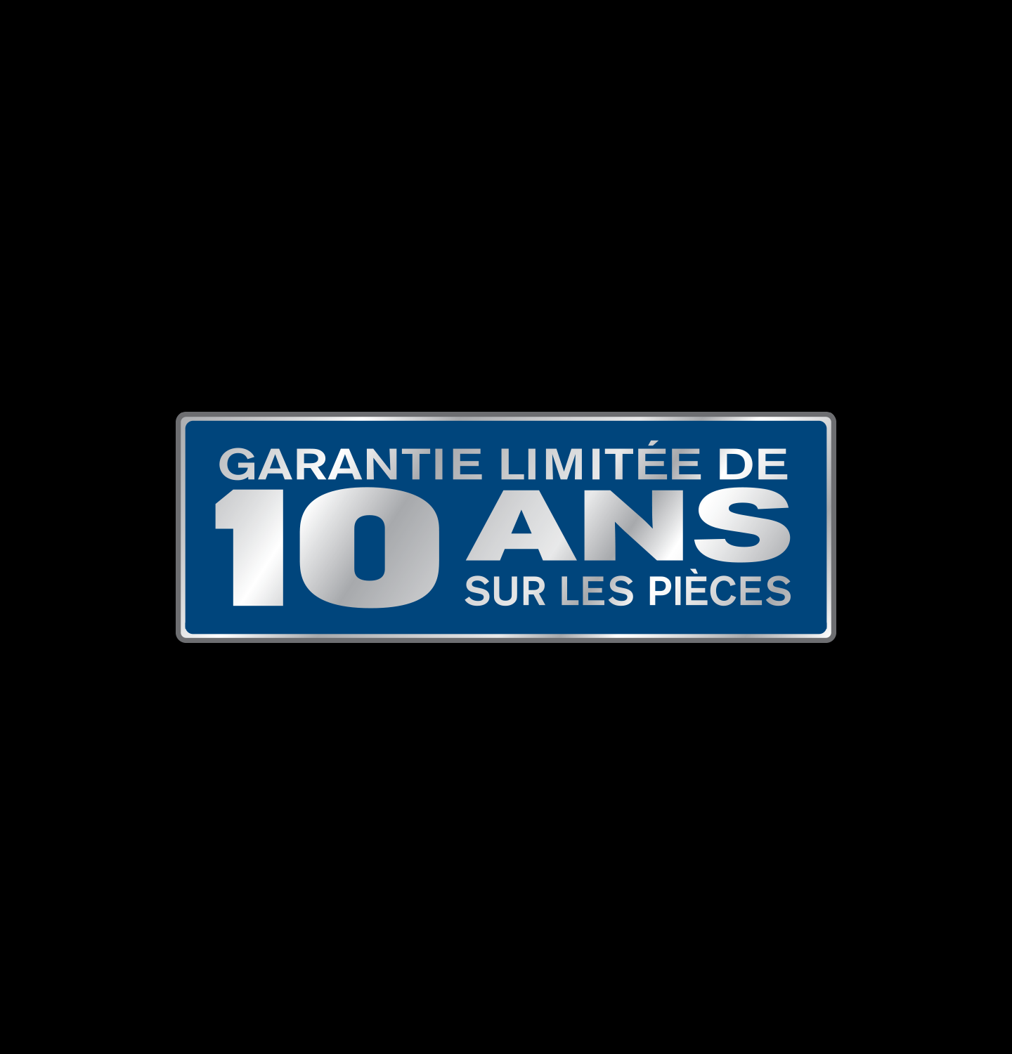 Nos électroménagers fiables sont accompagnés d’une garantie limitée de 10 ans.