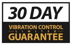 30 day vibration control limited guarantee