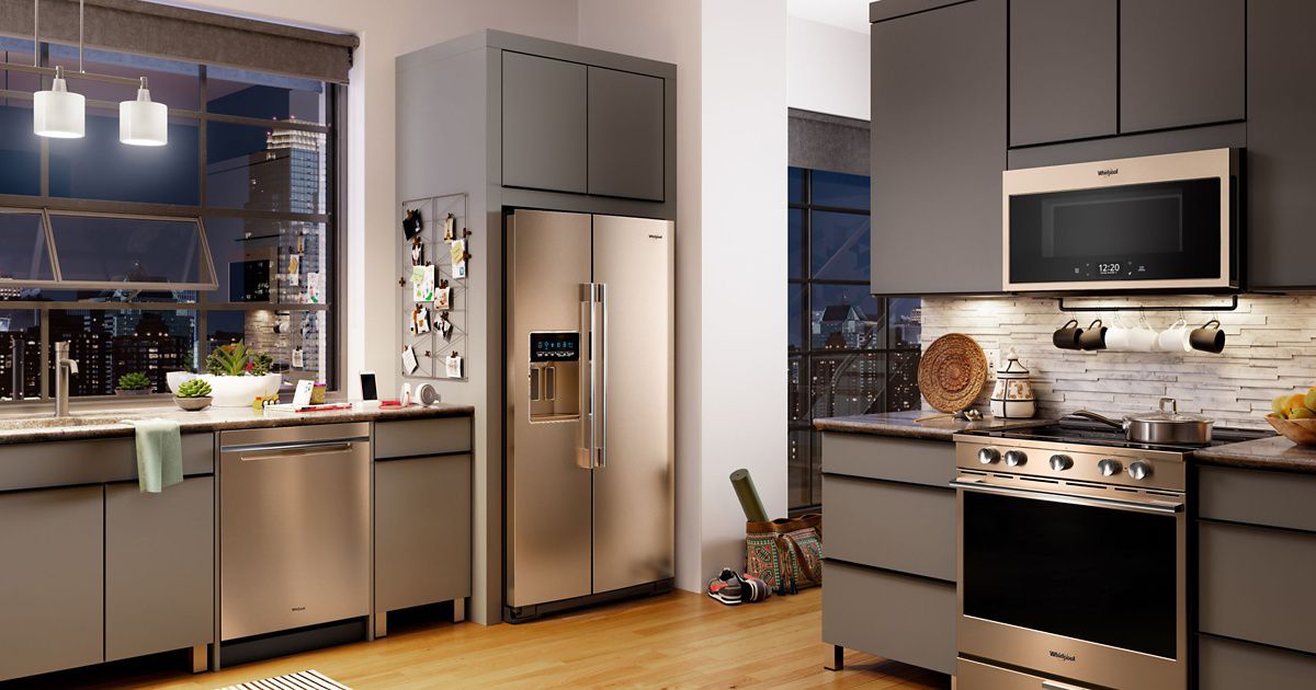Kitchen Whirlpool It S All In The Finish Whirlpool Brand Starts With Liances